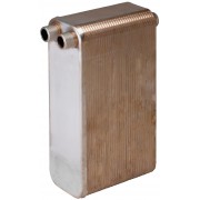 Danfoss 004B1042 - Паяные теплообменники, XB04-2, Медь, Количество пластин: 100, 25 bar, G 3/4