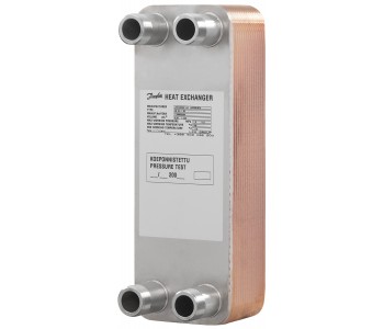 Danfoss 004B1220 - Паяные теплообменники, XB20-1, Медь, Количество пластин: 40, 25 bar, G 1 Danfoss 004B1220 - Паяные теплообменники, XB20-1, Медь, Количество пластин: 40, 25 bar, G 1