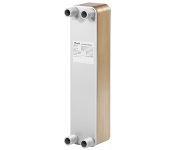 Danfoss 004B1693 - Паяные теплообменники, XB37M-1, Медь, Количество пластин: 26, 25 bar, G 1 Danfoss 004B1693 - Паяные теплообменники, XB37M-1, Медь, Количество пластин: 26, 25 bar, G 1