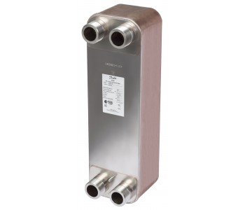 Danfoss 004B1920 - Паяные теплообменники, XB59M-1, Медь, Количество пластин: 30, 25 bar, G 2 Danfoss 004B1920 - Паяные теплообменники, XB59M-1, Медь, Количество пластин: 30, 25 bar, G 2