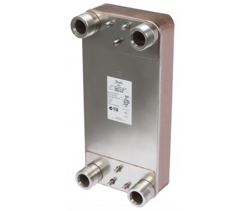 Danfoss 004B1930 - Паяные теплообменники, XB61H-1, Медь, Количество пластин: 70, 25 bar, G 2 Danfoss 004B1930 - Паяные теплообменники, XB61H-1, Медь, Количество пластин: 70, 25 bar, G 2