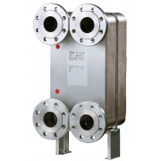 Danfoss 004B2040 - Паяные теплообменники, XB60-1, Медь, Количество пластин: 80, 25 bar, Ду 65