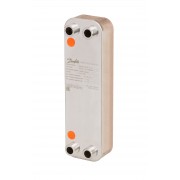 Danfoss 004B2046 - Паяные теплообменники, XB06H-1, Медь, Количество пластин: 50, 25 bar, G 3/4