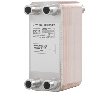 Danfoss 004B3015 - Паяные теплообменники, XB10-2, Медь, Количество пластин: 60, 25 bar, G 1 Danfoss 004B3015 - Паяные теплообменники, XB10-2, Медь, Количество пластин: 60, 25 bar, G 1