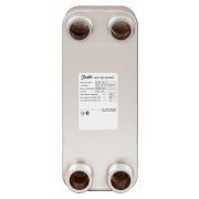 Danfoss 004H7527 - Паяные теплообменники, XB12L-1, Медь, Количество пластин: 20, 25 bar, G 1¼