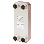 Danfoss 004H7601 - Паяные теплообменники, XB12H-2, Медь, Количество пластин: 92, 25 bar, G 1¼