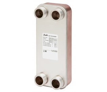 Danfoss 004H7679 - Паяные теплообменники, XB12M-1, Медь, Количество пластин: 40, 25 bar, G 1 Danfoss 004H7679 - Паяные теплообменники, XB12M-1, Медь, Количество пластин: 40, 25 bar, G 1