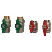 Danfoss 004U3092 - Ball valves set, 2 x DVGW (76 mm, 3/4