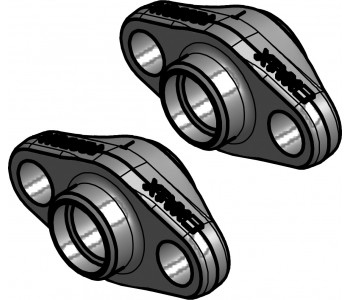 Danfoss 006-1116 - Flange set, Flange Danfoss 006-1116 - Flange set, Flange