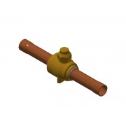 Danfoss 009L7035 - Запорный шаровой клапан, GBC 18s