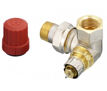 Danfoss 013G0234 - Radiator Valves, RA-N, Normal flow, DN 15, Double angle left Danfoss 013G0234 - Radiator Valves, RA-N, Normal flow, DN 15, Double angle left