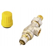 Danfoss 013G3041 - Radiator Valves, RA-UN, Low flow, DN 10, Horizontal angle, D