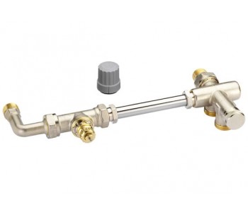 Danfoss 013G3343 - Manifold Assemblies, RA-KE with elbow, RA-KEW, Wall connection Danfoss 013G3343 - Manifold Assemblies, RA-KE with elbow, RA-KEW, Wall connection