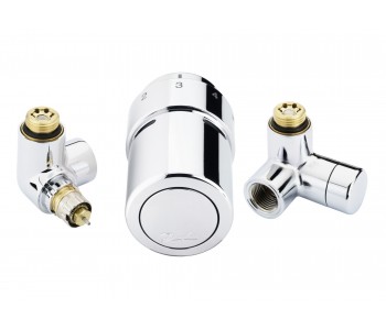 Danfoss 013G4133 - Дизайнерские комплекты RTX, Для монтажа термоэлемента слева, RTX, Хром Danfoss 013G4133 - Дизайнерские комплекты RTX, Для монтажа термоэлемента слева, RTX, Хром