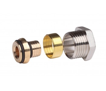 Danfoss 013G4176 - Compression fittings for Alupex tubings, G 1/2 Danfoss 013G4176 - Compression fittings for Alupex tubings, G 1/2
