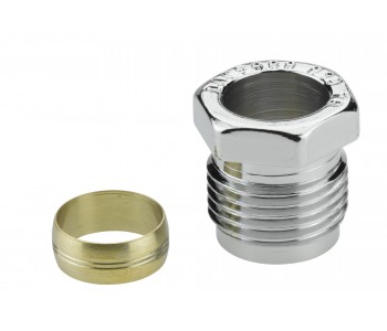 Danfoss 013G4195 - Compression fittings for steel and copper tubings, G 1/2 Danfoss 013G4195 - Compression fittings for steel and copper tubings, G 1/2
