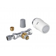 Danfoss 013G6015 - Sensor set, Box, RAS-D2, White/chrome, Bidir, 10/15 mm, Straight