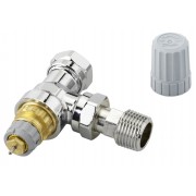 Danfoss 013G6282 - Radiator Valves, RA-FS, Bi-directional, 15, Angle, GB, Chrome plated