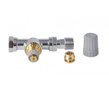 Danfoss 013G6284 - Radiator Valves, RA-FS, Bi-directional, 15, Straight, GB, Chrome plated Danfoss 013G6284 - Radiator Valves, RA-FS, Bi-directional, 15, Straight, GB, Chrome plated