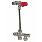 Danfoss 013G6612 - Swedish manifold assemblies, RA-K-VB angle, 600 mm, Altech; Curant; Halrad; Purmo