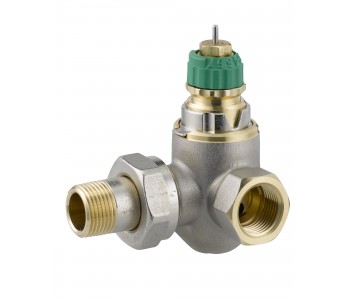 Danfoss 013G7717 - Radiator Valves, RA-DV, Dynamic (pressure independent), DN 10, Double angle right Danfoss 013G7717 - Radiator Valves, RA-DV, Dynamic (pressure independent), DN 10, Double angle right