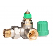 Danfoss 013G7719 - Радиаторные клапаны, RA-DV, Динамический (не зависит от давления), Ду 15, Двойной угловой правый