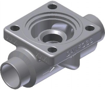 Danfoss 027H1160 - Корпус многофункционального клапана, ICV 20 Danfoss 027H1160 - Корпус многофункционального клапана, ICV 20
