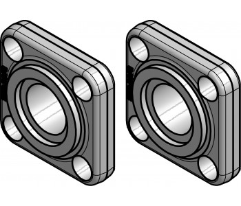 Danfoss 027L2441 - Flange set, Flange Danfoss 027L2441 - Flange set, Flange