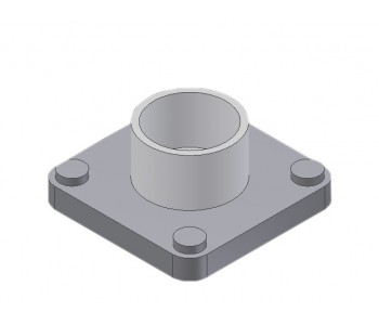 Danfoss 027L2442 - Flange set, Flange Danfoss 027L2442 - Flange set, Flange