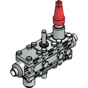 Danfoss 027L3121 - Valve station, ICF 20-6-99, 3/4 in