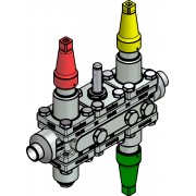 Danfoss 027L3133 - Valve station, ICF 20-6-90, 3/4 in