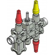 Danfoss 027L3166 - Valve station, ICF 20-6-3HRB, 3/4 in