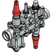 Danfoss 027L3331 - Valve station, ICF 20-6-5HMC, 1 1/4 in