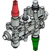 Danfoss 027L3372 - Valve station, ICF 20-6-90, 3/4 in
