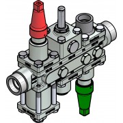 Danfoss 027L3377 - Valve station, ICF 20-6-90, 1 in