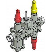 Danfoss 027L3408 - Valve station, ICF 20-6-1HRB, 1 in