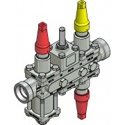 Danfoss 027L3409 - Valve station, ICF 20-6-1HRB, 1 1/4 in