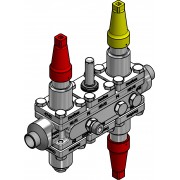 Danfoss 027L3427 - Valve station, ICF SS 20-6-90, 3/4 in