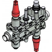 Danfoss 027L3432 - Valve station, ICF 20-6-5MC, 20 mm