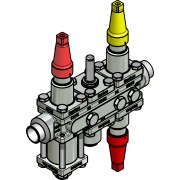 Danfoss 027L3437 - Клапанная станция, ICF 20-6-3RA, 1 in