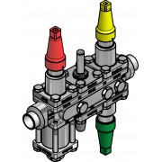 Danfoss 027L3445 - Valve station, ICF SS 20-6-2RA, 1 in