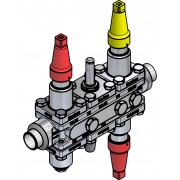 Danfoss 027L3457 - Valve station, ICF SS 20-6-1RA, 3/4 in