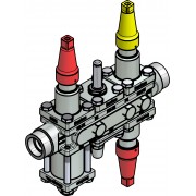 Danfoss 027L3556 - Valve station, ICF SS 20-6-1RA, 1 in