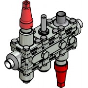 Danfoss 027L3561 - Valve station, ICF 20-6-90, 3/4 in