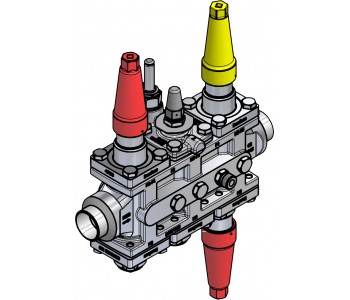 Danfoss 027L3588 - Valve station, ICF SS 25-6-3RB, 1 1/2 in Danfoss 027L3588 - Valve station, ICF SS 25-6-3RB, 1 1/2 in