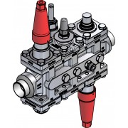 Danfoss 027L3590 - Valve station, ICF SS 25-6-5MA, 1 1/4 in