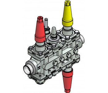 Danfoss 027L4016 - Valve station, ICF 25-6-1RB, 1 1/2 in Danfoss 027L4016 - Valve station, ICF 25-6-1RB, 1 1/2 in