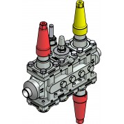 Danfoss 027L4020 - Клапанная станция, ICF 25-6-3RA, 1 in