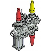 Danfoss 027L4021 - Valve station, ICF 25-6-3RA, 1 in