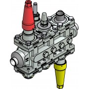 Danfoss 027L4121 - Valve station, ICF 25-6-15RA, 1 in